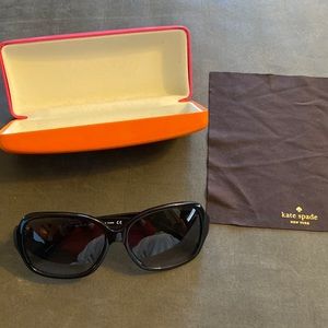 Kate spade sunglasses black